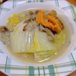 ホタテのホワイトスープ